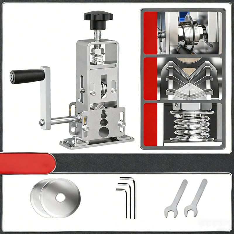 ⚙️ 50 % DE RÉDUCTION ! 🔌 Pince à dénuder pour fils de 1 à 25 mm – Alimentation automatique, lames réglables et haute efficacité 🛠️
