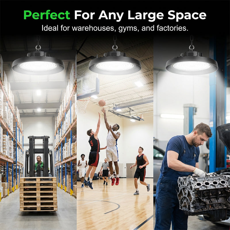 Lampadaire LED UFO haute baie durable