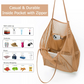 👜 OFFRE SPÉCIALE : 50% DE RÉDUCTION ! 🌴 Sac à Bandoulière Décontracté pour Femme en Maille Résistante – Grande Capacité, Fond Solide & Poche Zippée 🏖️