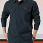 👔 50% DE RÉDUCTION ! ✨🏔️Chemise de Travail en Coton 100% pour Homme – Coutures Doubles, Évacuation d'Humidité 🍂