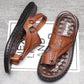 📢📢50 % DE RÉDUCTION✨Sandales d'extérieur en cuir souple et respirant pour homme, tailles fortes🚶‍♂️