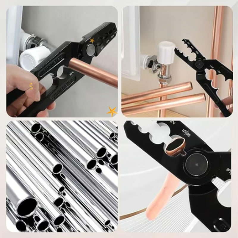Pince de calibrage pour tubes en cuivre