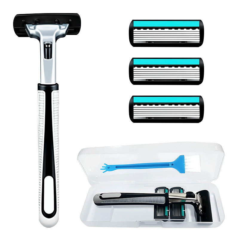 Rasoir manuel 6 lames pour homme