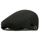 🧢PROMO LIMITÉE 50% DE RÉDUCTION✨Casquette Plate Respirante avec Sangle Réglable – Tissu Mesh, Style Ivy🍂
