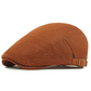 🧢PROMO LIMITÉE 50% DE RÉDUCTION✨Casquette Plate Respirante avec Sangle Réglable – Tissu Mesh, Style Ivy🍂