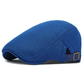 🧢PROMO LIMITÉE 50% DE RÉDUCTION✨Casquette Plate Respirante avec Sangle Réglable – Tissu Mesh, Style Ivy🍂