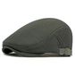 🧢PROMO LIMITÉE 50% DE RÉDUCTION✨Casquette Plate Respirante avec Sangle Réglable – Tissu Mesh, Style Ivy🍂