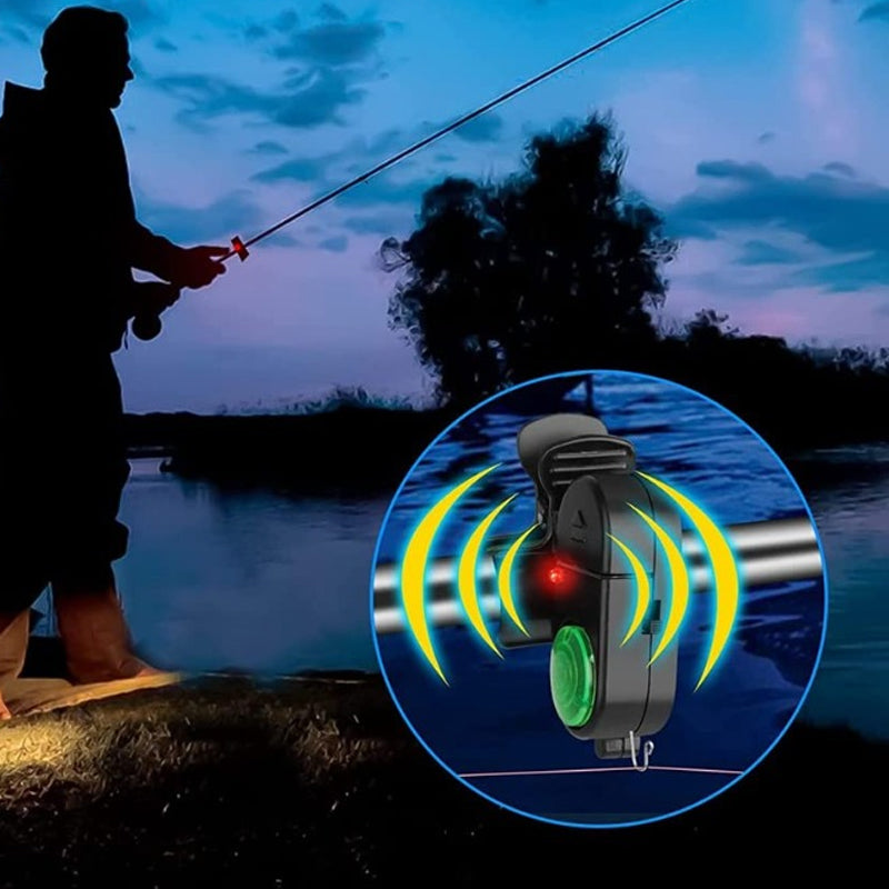 Alarme de Morsure pour la Pêche avec Son et Lumière LED