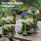 Décoration Solaire de Jardin : Grenouille sur Fauteuil à Bascule