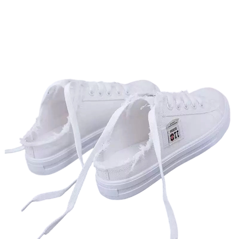👟 50% DE RÉDUCTION! 👖 Baskets Mules en Jean pour Femme – Enfiler Facile, Semelle Confortable & Parfaites Pour Un Look Décontracté Et Estival ☀️