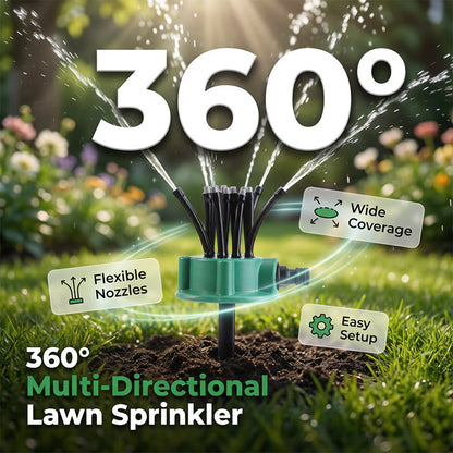 🌿ACHETEZ 2 OBTENEZ 1 GRATUIT💧Arroseur de Jardin de Précision 360° – Couverture Totale, Installation Facile & Pulvérisation Douce Pour Une Irrigation Efficace🌸