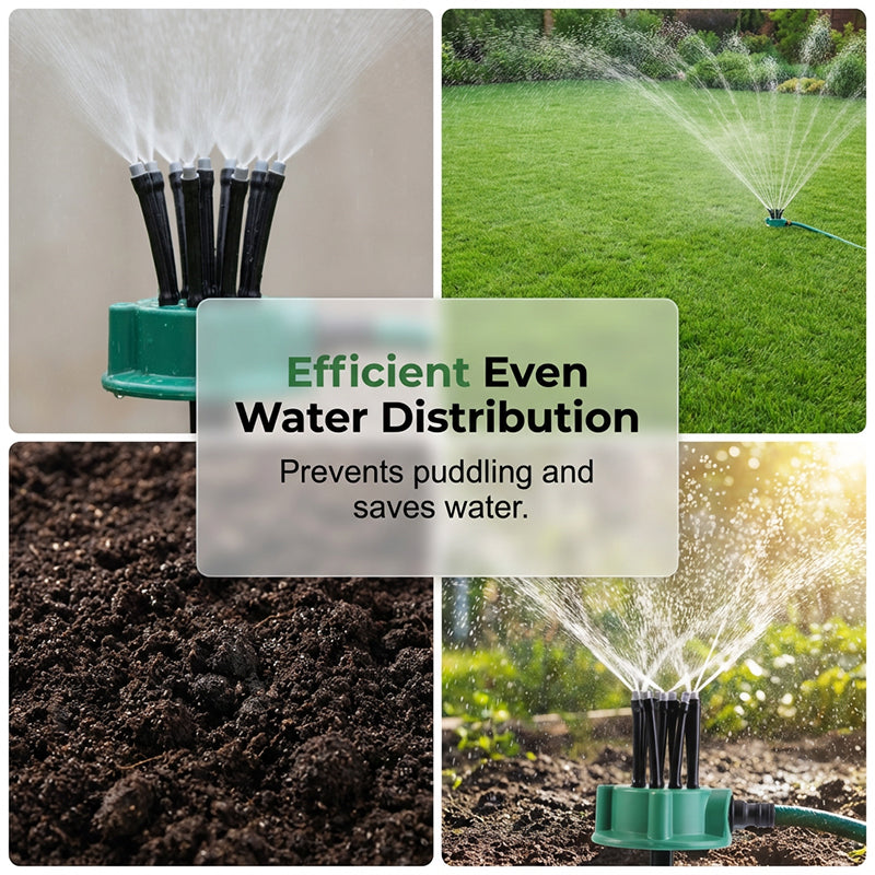 🌿ACHETEZ 2 OBTENEZ 1 GRATUIT💧Arroseur de Jardin de Précision 360° – Couverture Totale, Installation Facile & Pulvérisation Douce Pour Une Irrigation Efficace🌸