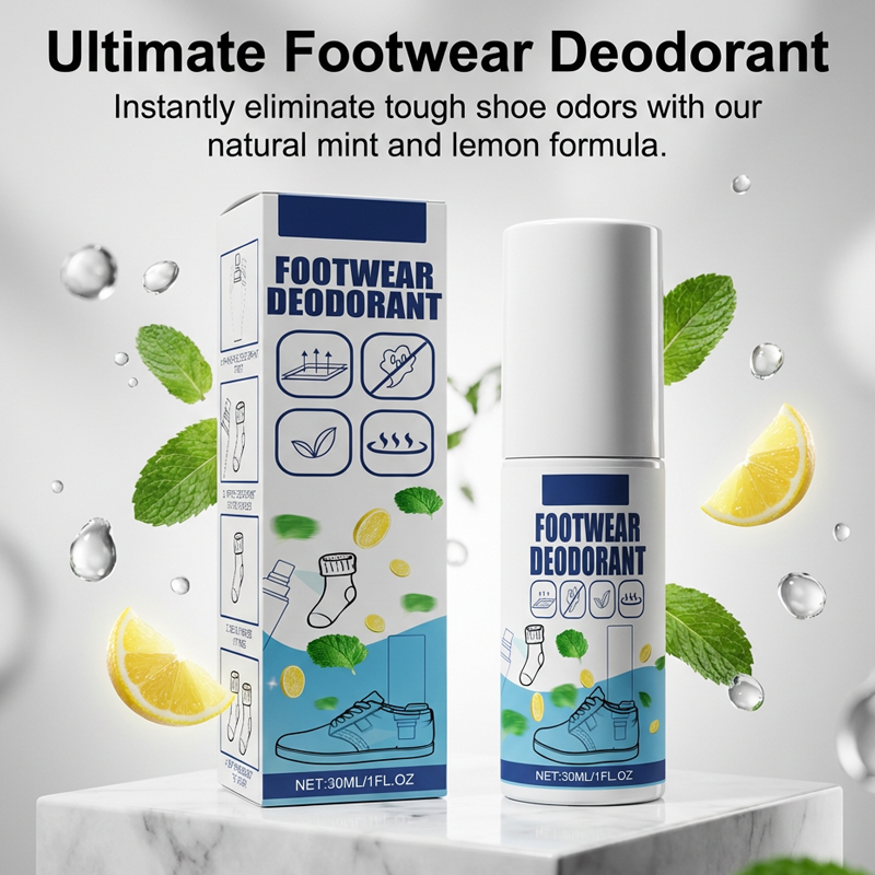 ⏳Spécial à durée limitée⏰Spray désodorisant pour chaussures et chaussettes👞🧦