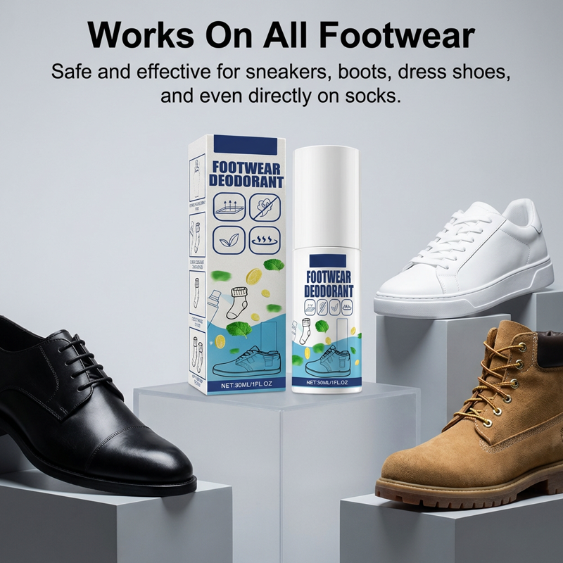 ⏳Spécial à durée limitée⏰Spray désodorisant pour chaussures et chaussettes👞🧦