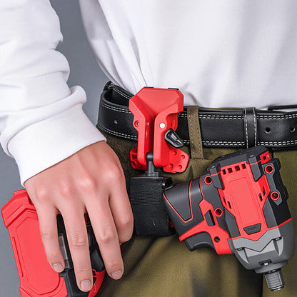 Holster portable pour outil électrique avec verrouillage automatique