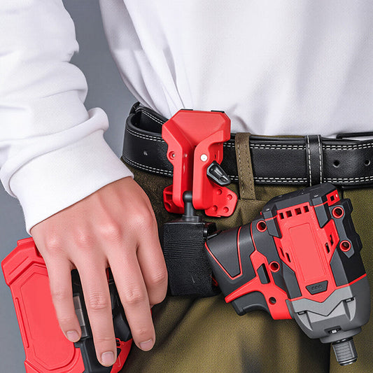 Holster portable pour outil électrique avec verrouillage automatique
