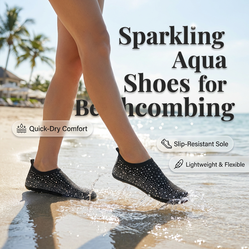 👟🏖️PROMO -50%🌊Chaussures de Plage pour Femmes – Séchage Rapide, Semelle Antidérapante & 5 Couleurs (36-45)