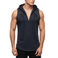 💪Sweat à capuche sans manches pour homme (type débardeur)