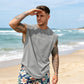 🎽50% DE RÉDUCTION🔥Débardeur de Sport Coupe Loose Effet Vintage – Sans Manches, Tissu Respirant, Lavage Acide🏁