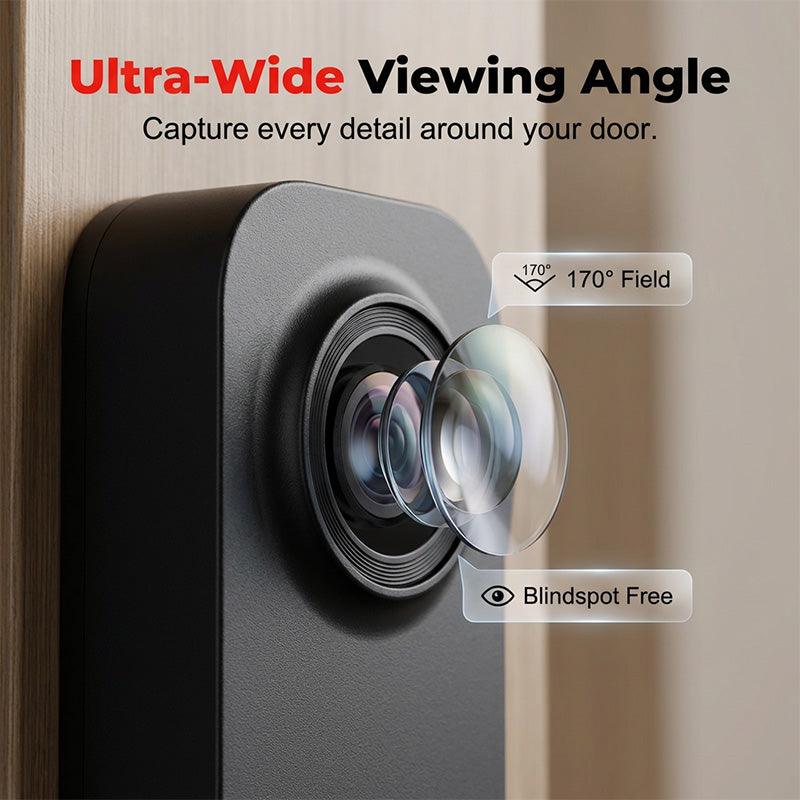 📢📢40% DE RÉDUCTION !! ⏰ Sonnette vidéo intelligente avec écran 4,3" – Surveillance en temps réel et communication bidirectionnelle 🏡💖