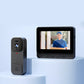 📢📢40% DE RÉDUCTION !! ⏰ Sonnette vidéo intelligente avec écran 4,3" – Surveillance en temps réel et communication bidirectionnelle 🏡💖