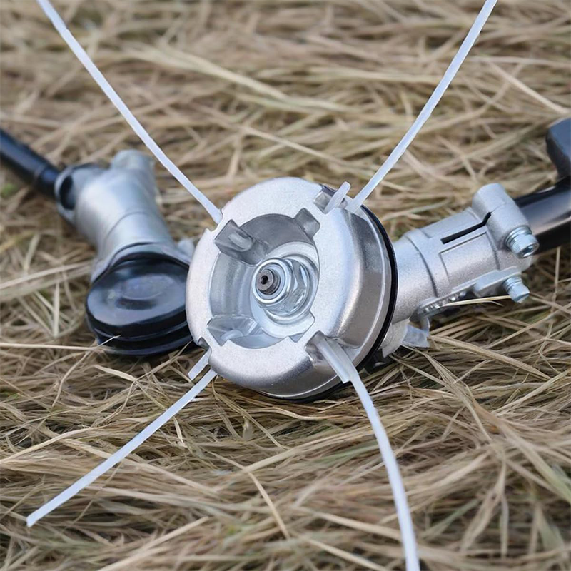 💐🔧OFFRE LIMITÉE -50%⚙️Tête de Coupe Universelle 4 Fils pour Débroussailleuse – Alliage d'Aluminium, Compatible Toutes Marques