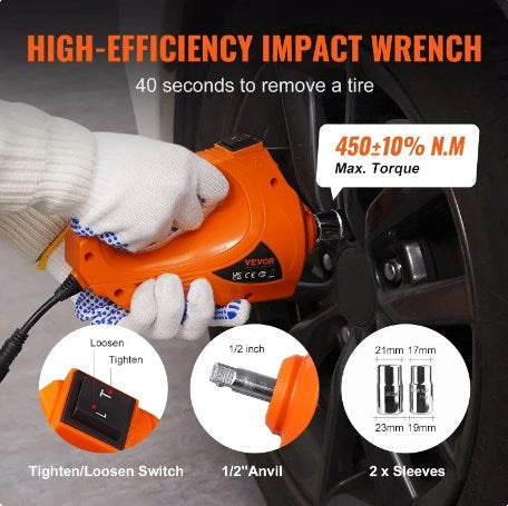 🔧 PROMO LIMITÉE 50% DE RÉDUCTION! 💨 Kit cric 12‑en‑1 – Compact, Sûr, Pratique ✨