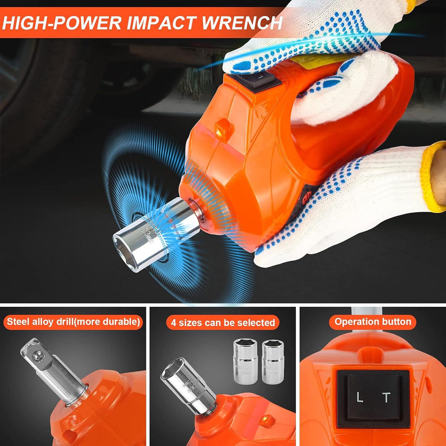 🔧 PROMO LIMITÉE 50% DE RÉDUCTION! 💨 Kit cric 12‑en‑1 – Compact, Sûr, Pratique ✨