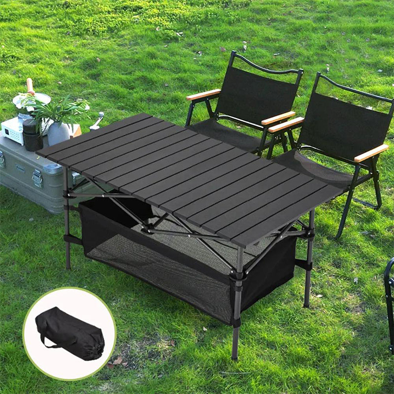 Table de Camping Pliante Portable avec Sac de Rangement
