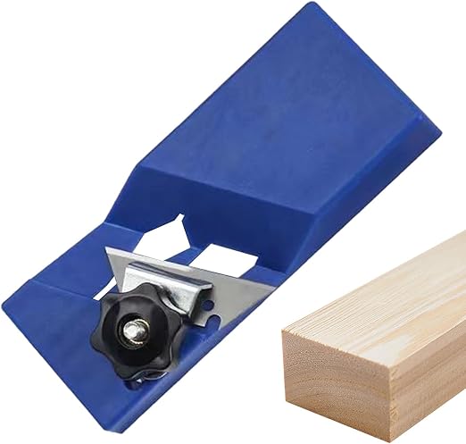 ⚙️ Rabot à main pour plaques de plâtre | Profondeur réglable • Lame remplaçable