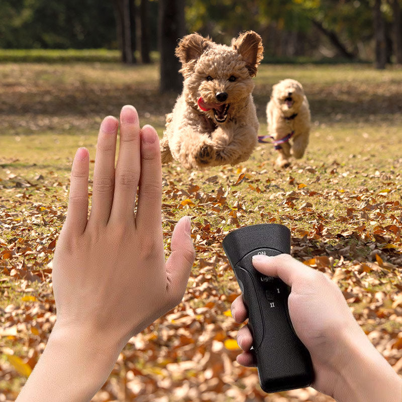 Dissuasion Ultrasonique Portable et Compact pour Chien
