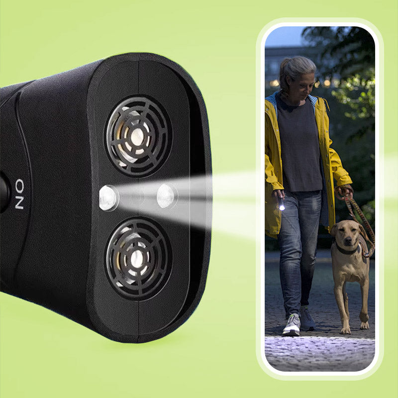 Dissuasion Ultrasonique Portable et Compact pour Chien