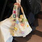 🧺 50% DE RÉDUCTION ✨ Sac ethnique crochet femme – Bohème, spacieux & polyvalent – Idéal pour la plage, les courses ou les escapades – design artisanal et aéré 🌼