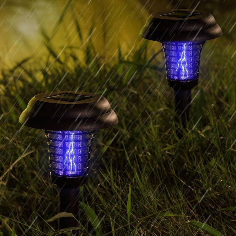 ✨Retour limité en été&Durée limitée 50% de réduction✨🚫🦟Solar Mosquito Zapper Lamp Stake