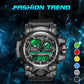 Montre Tendance Lumineuse Multifonctionnelle Étanche pour Hommes
