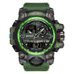 Montre Tendance Lumineuse Multifonctionnelle Étanche pour Hommes