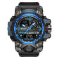 Montre Tendance Lumineuse Multifonctionnelle Étanche pour Hommes