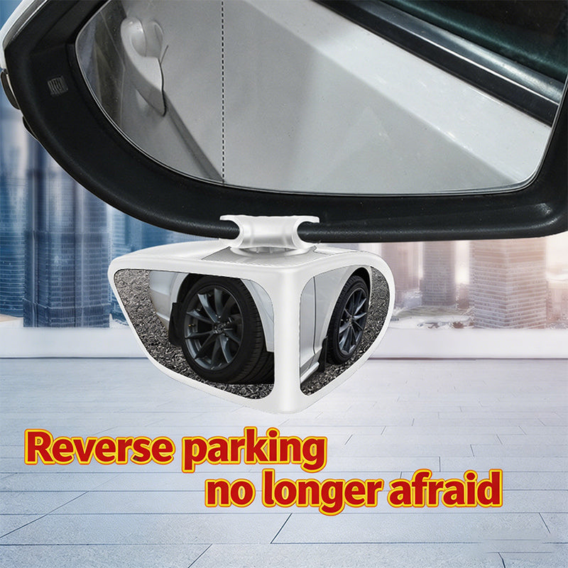 🔥 PROMO FLASH : 50% DE RÉDUCTION ! 🚗 Rétroviseur Angle Mort Double Objectif – Verre Convexe – Réglable 360° & Vue Trottoir for Conduite Sécurisée 🛡️