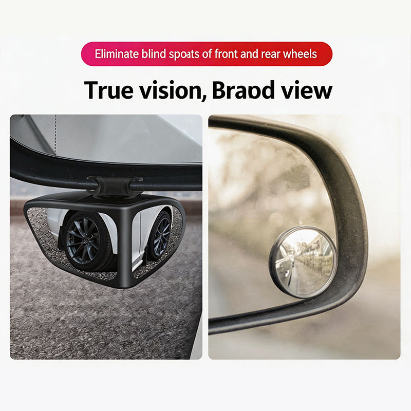 🔥 PROMO FLASH : 50% DE RÉDUCTION ! 🚗 Rétroviseur Angle Mort Double Objectif – Verre Convexe – Réglable 360° & Vue Trottoir for Conduite Sécurisée 🛡️