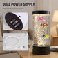 Lampe LED pour aquarium à poissons bulles