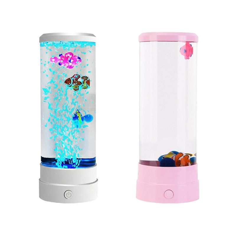 Lampe LED pour aquarium à poissons bulles