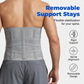🛡️Ceinture de Maintien Lombaire ✅ Sangles Doubles & Tension Réglable | Respirante et Confortable 🩹