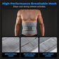 🛡️Ceinture de Maintien Lombaire ✅ Sangles Doubles & Tension Réglable | Respirante et Confortable 🩹