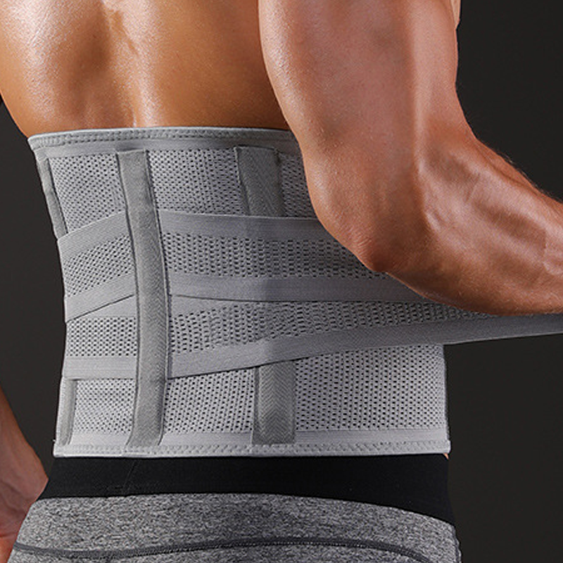 🛡️Ceinture de Maintien Lombaire ✅ Sangles Doubles & Tension Réglable | Respirante et Confortable 🩹