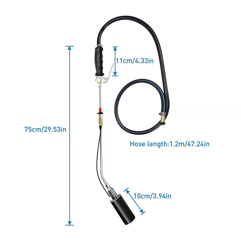 🔥 50 % DE RÉDUCTION EN CE MOMENT ! 🌿 Brûleur à propane ultra-puissant pour éliminer les mauvaises herbes – Flamme instantanée, allumage facile, idéal pour les allées, les terrasses et les parterres de jardin 🧑‍🌾