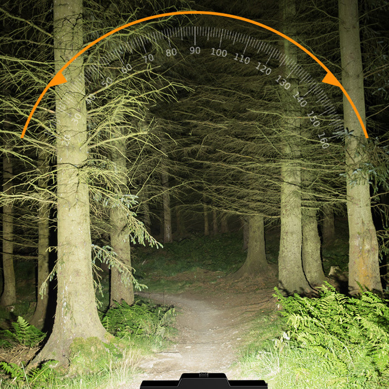 🔦 50 % DE RÉDUCTION !✨Phare de vélo rechargeable à 28 LED avec klaxon