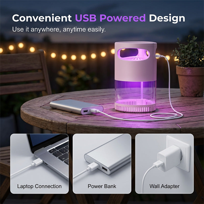💐50% DE RÉDUCTION💖Lampe anti-moustiques UV – 50 000+ vendus, sommeil paisible🌙💤