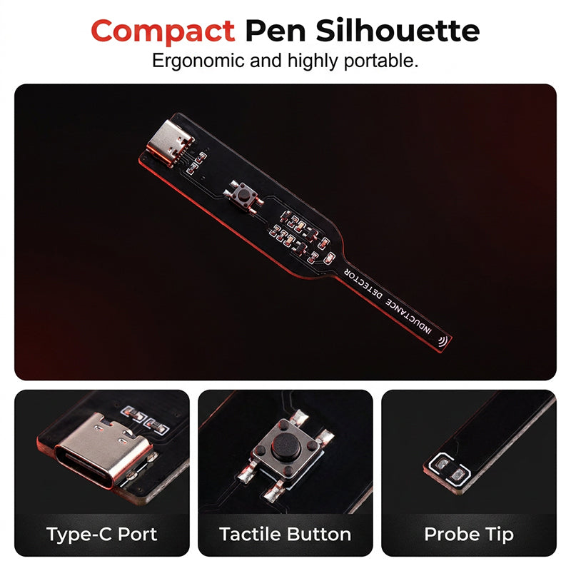 📢📢50 % DE RÉDUCTION⏰Stylo détecteur d'inductance USB-C pour la réparation de cartes mères