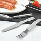 💐 56% DE RÉDUCTION – Couverts 4 en 1 ! Fourchette, Cuillère, Baguettes & Boîtier en Acier Inoxydable – Idéal pour Camping 🥢🏕️ 【Offre Limitée】