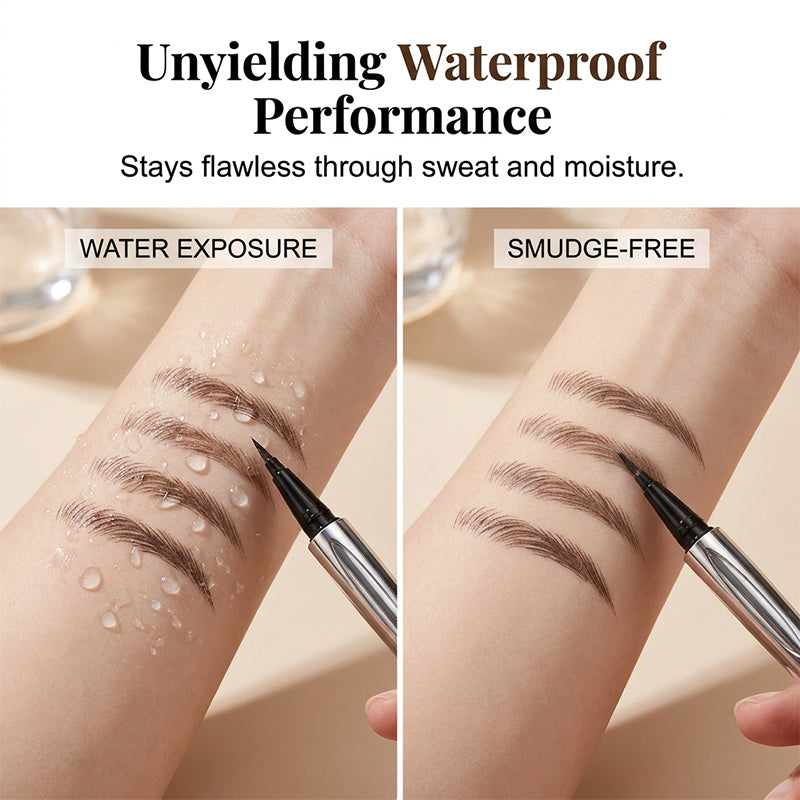 🖤 ACHETEZ 1, OBTENEZ 1 GRATUIT ! ✍️ Stylo Eyeliner Liquide Ultra-Fin – Pointe 0,014 mm, Waterproof & Longue Durée – 4-en-1 : Sourcils, Eye-liner, Cils & Ligne des Cheveux 💁‍♀️